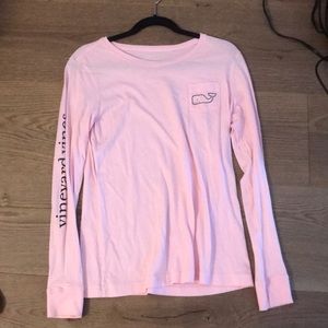 Vineyard Vines Pink long sleeve tee
